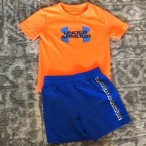Toddler boy Under Armour set